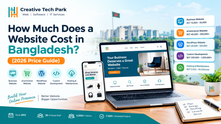 How Much Does a Website Cost in Bangladesh? (2026 Price Guide)